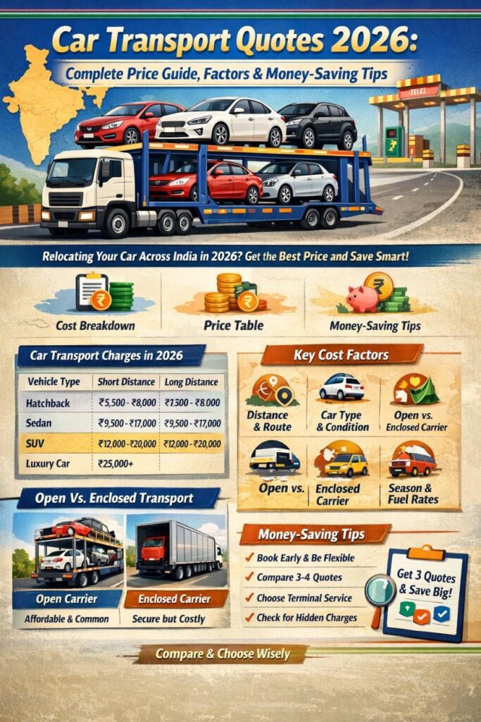 Car Transport Quotes 2026