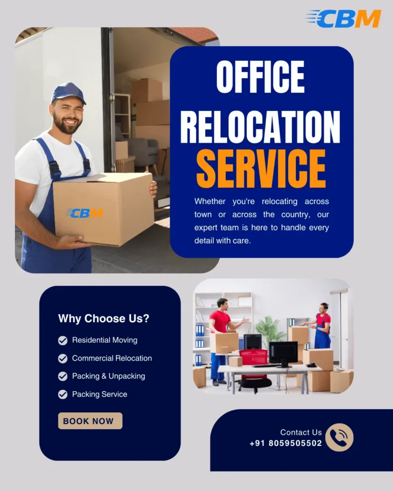 Office Relocation Services Bangalore - CarBikeMove